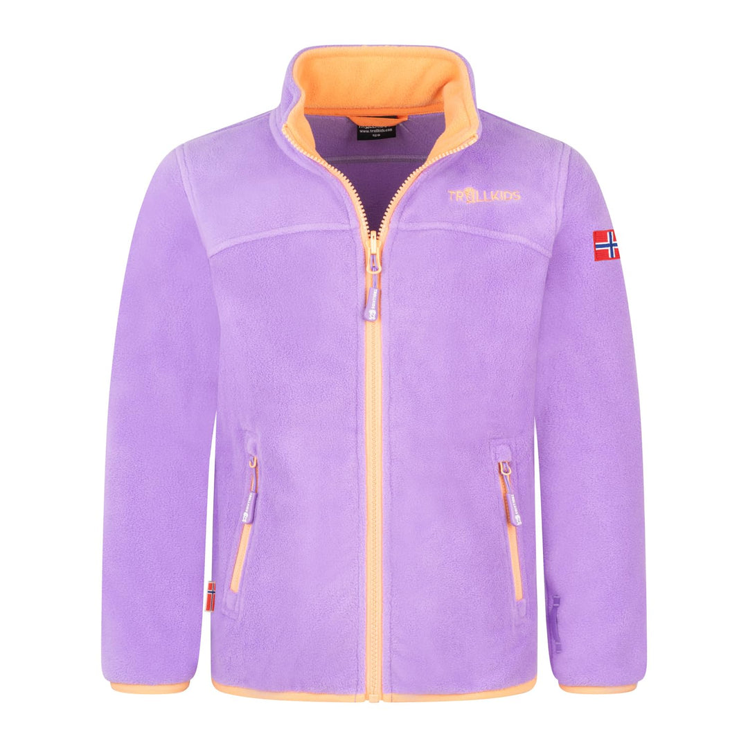 Trollkids Girls Oppdal Jacket XT Cornflower 92, Cornflower 92