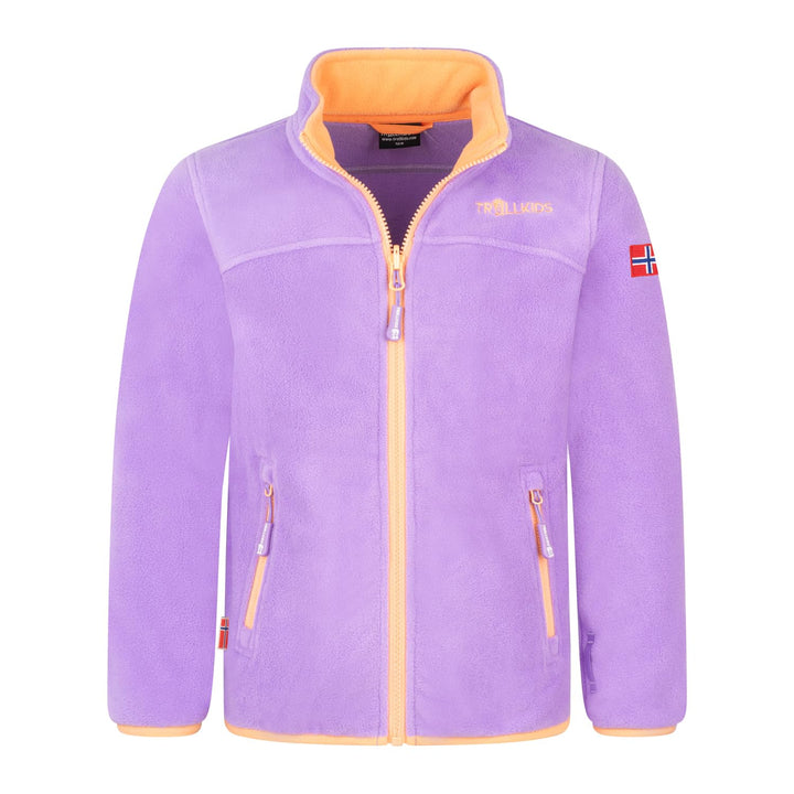 Trollkids Girls Oppdal Jacket XT Cornflower 92, Cornflower 92