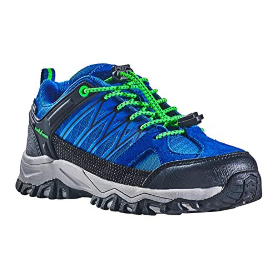 Black Crevice Trekkingschuhe Kinder I Low Cut Trekking Schuhe I Wasserfeste Wanderschuhe I Hochwerti
