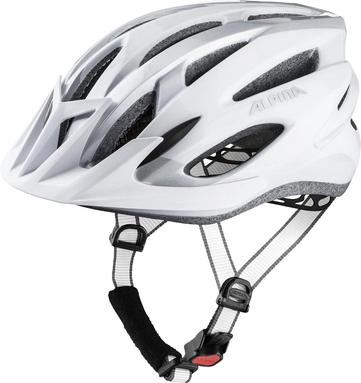 ALPINA MTB 17 Rennrad-Helm 58-61 White/Silver, 58-61 White/Silver