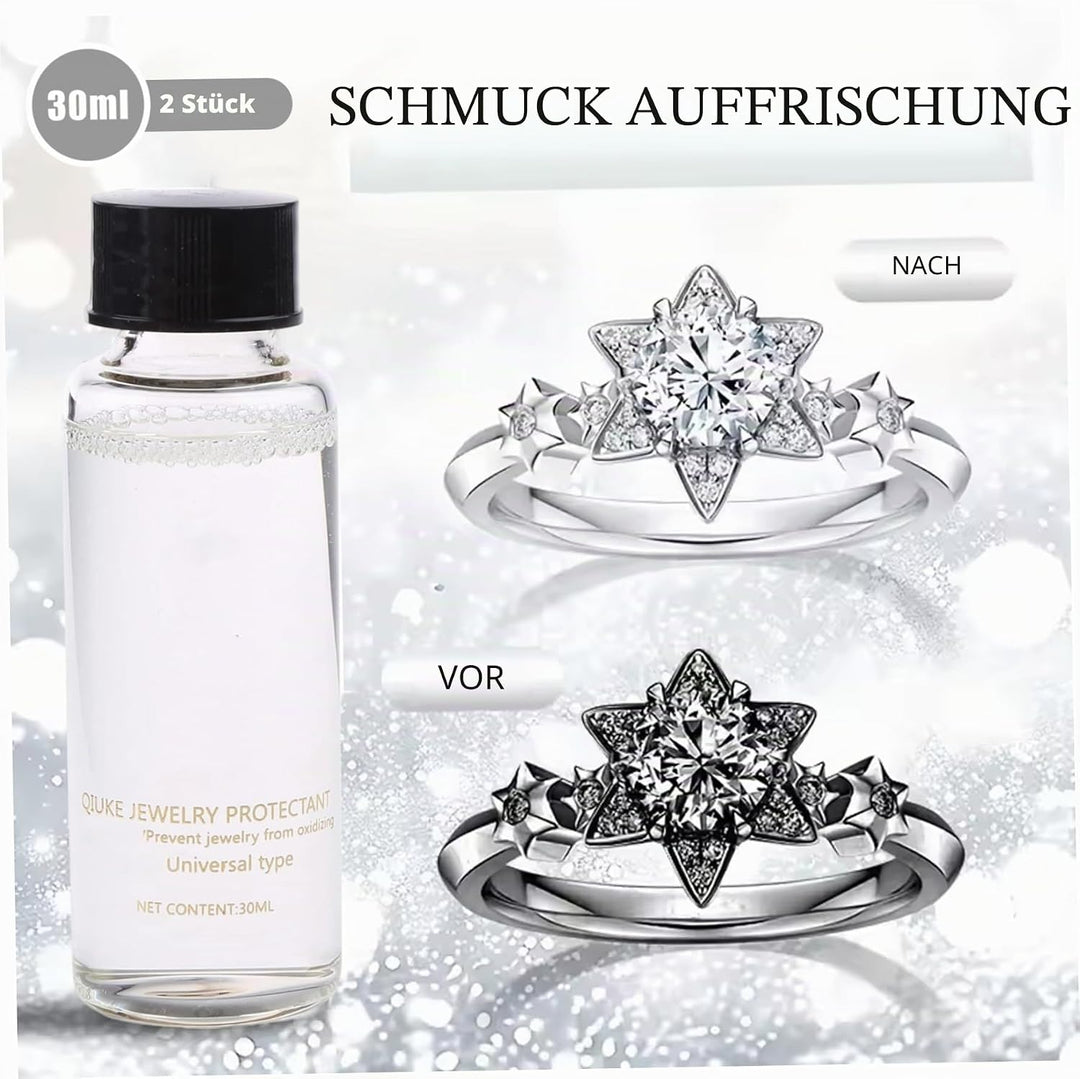 Bemonew Jewelry Shield 2er-Pack Schmuckschutzlack transparenter aufpolierbarer Schmuckversiegler zum