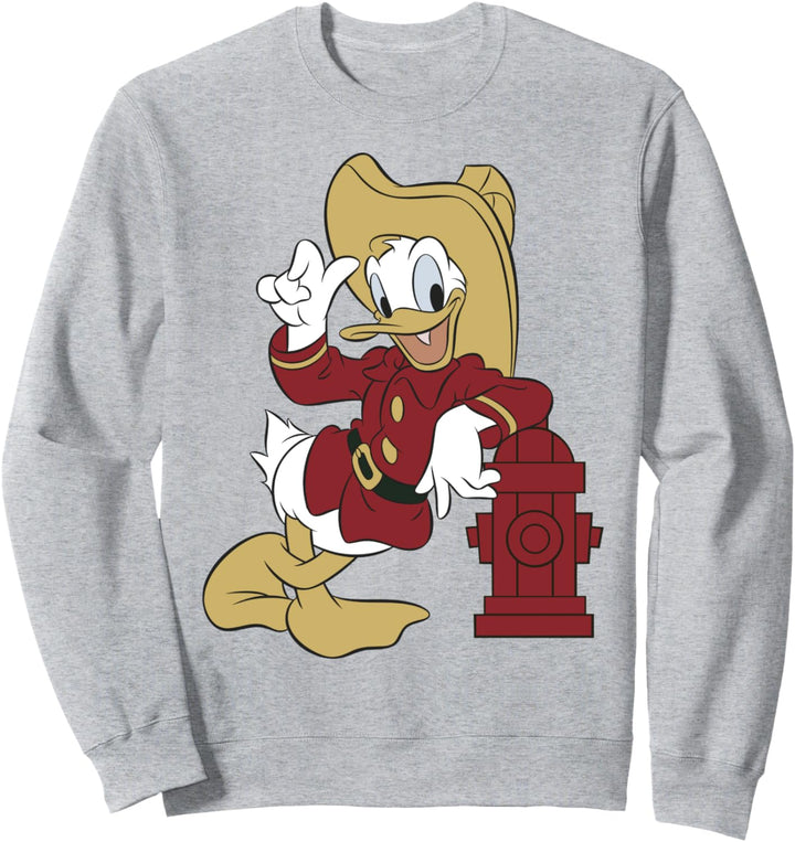 Disney Mickey & Friends Donald Fire Fighter Sweatshirt
