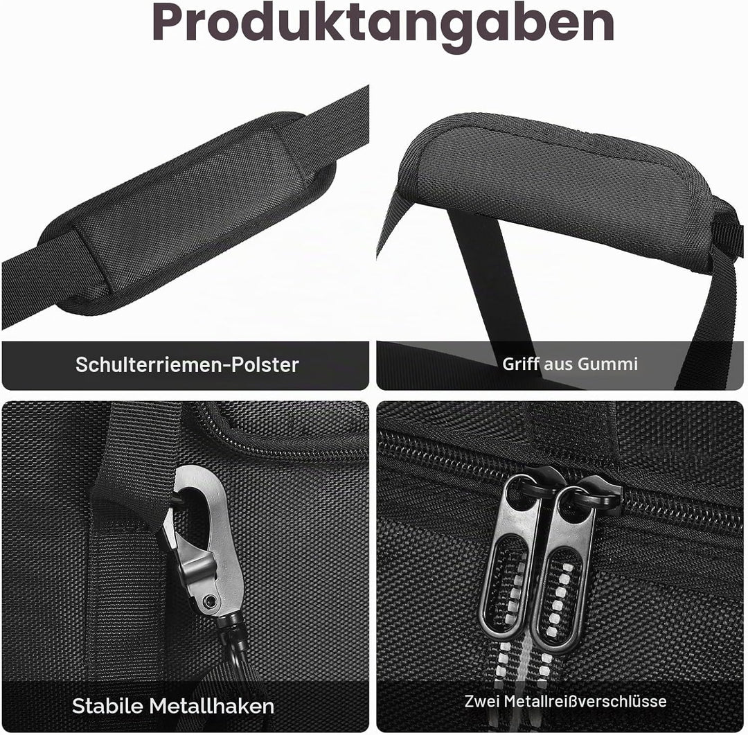 Tragetasche kompatibel mit ECOFLOW Delta 3 Plus Portable Powerstation, Outdoor Travel Storage Bag Ko