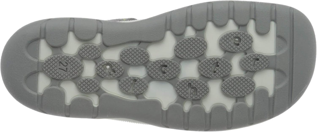 Richter Kinderschuhe Jungen Babel Geschlossene Sandalen 22 EU Grau Stone Neon Yellow 6601, 22 EU Gra
