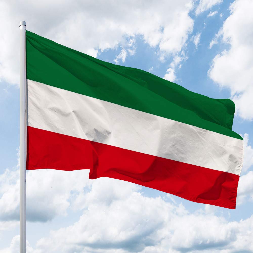 Deitert Bundesland-Flagge NRW – 250x150 cm NRW-Flagge ohne Wappen, Hissfahne aus reissfestem Polyest