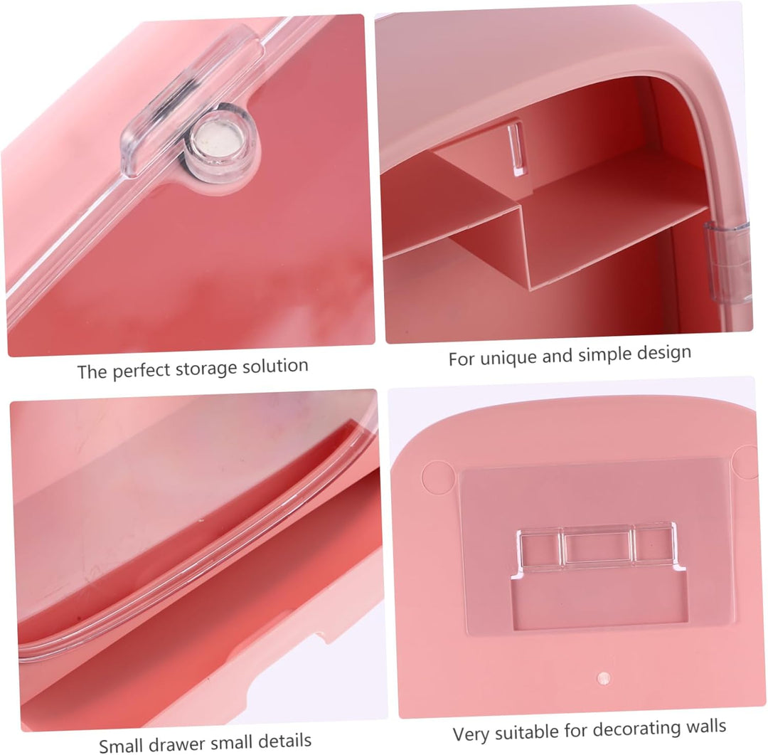 Cabilock 1stk Lagerregal Moderner Make-up-Organizer Aufbewahrungsregal Für Den Haushalt Wandaufbewah