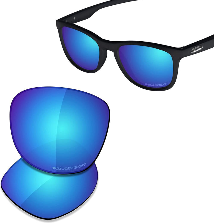 Saucer Premium Ersatzgläser für Oakley Trillbe X OO9340 Sonnenbrillen High Definition - Glacier Blue