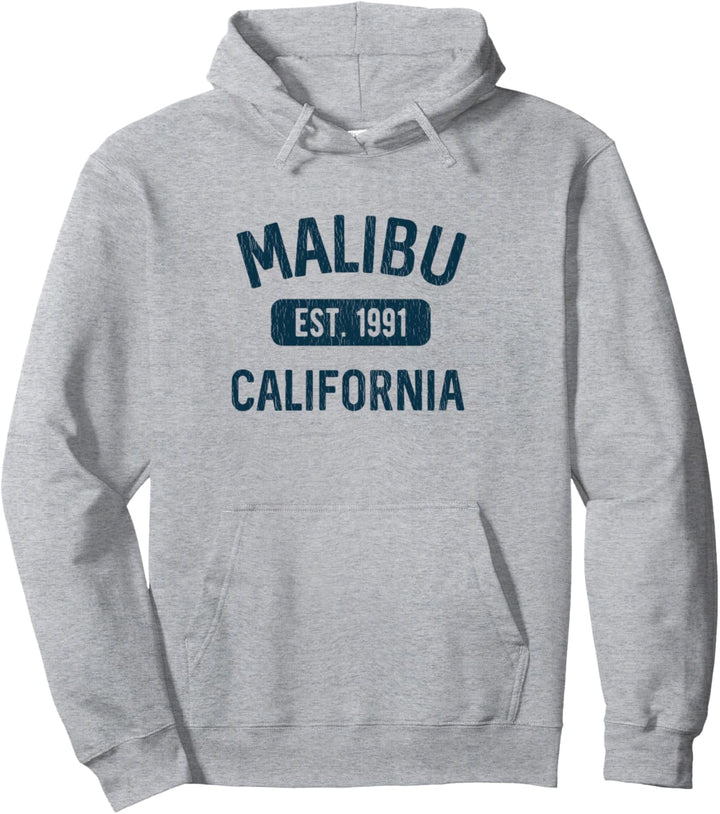 Malibu Gifts Männer Frauen Kalifornien CA Souvenir Malibu Strand Pullover Hoodie