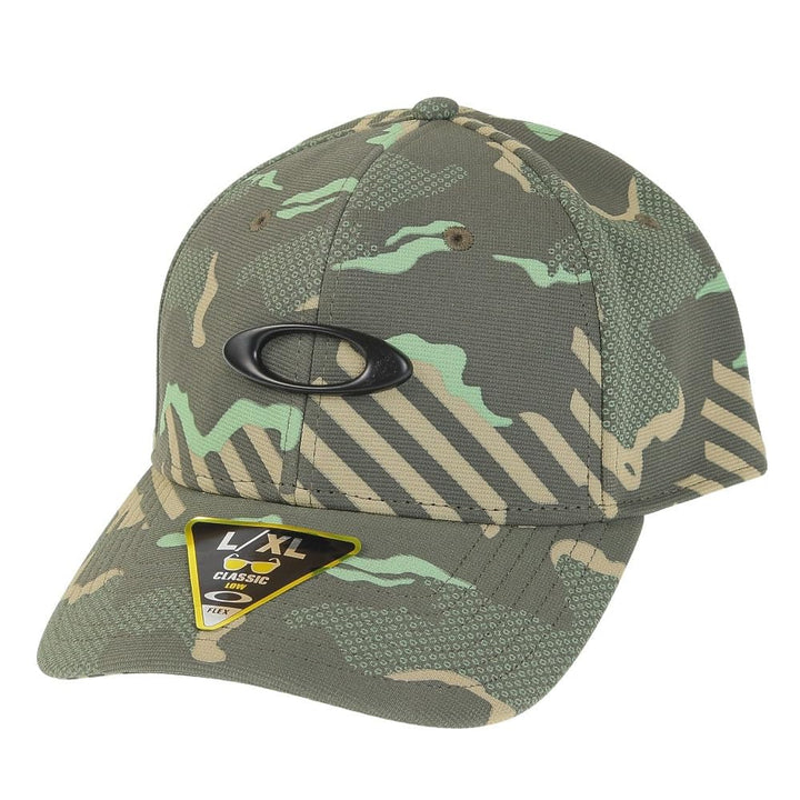 Oakley Herren Tincan Cap S Grüne Streifen/Griff-Tarnmuster, S Grüne Streifen/Griff-Tarnmuster
