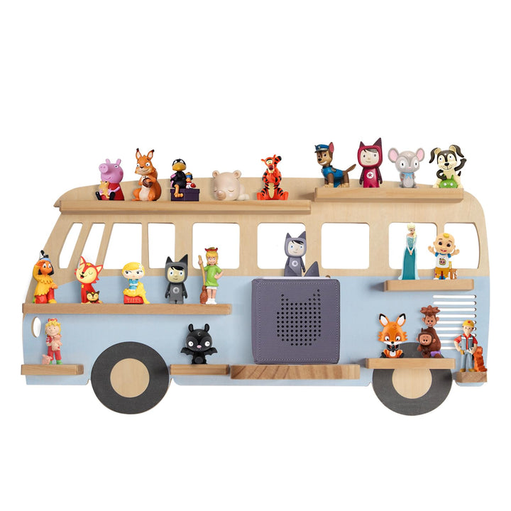 Todeco Tonie-Regal für Toniebox Hörfiguren, Magnetische Aufbewahrung für 20-25 Tonie, Perfekte Tonie