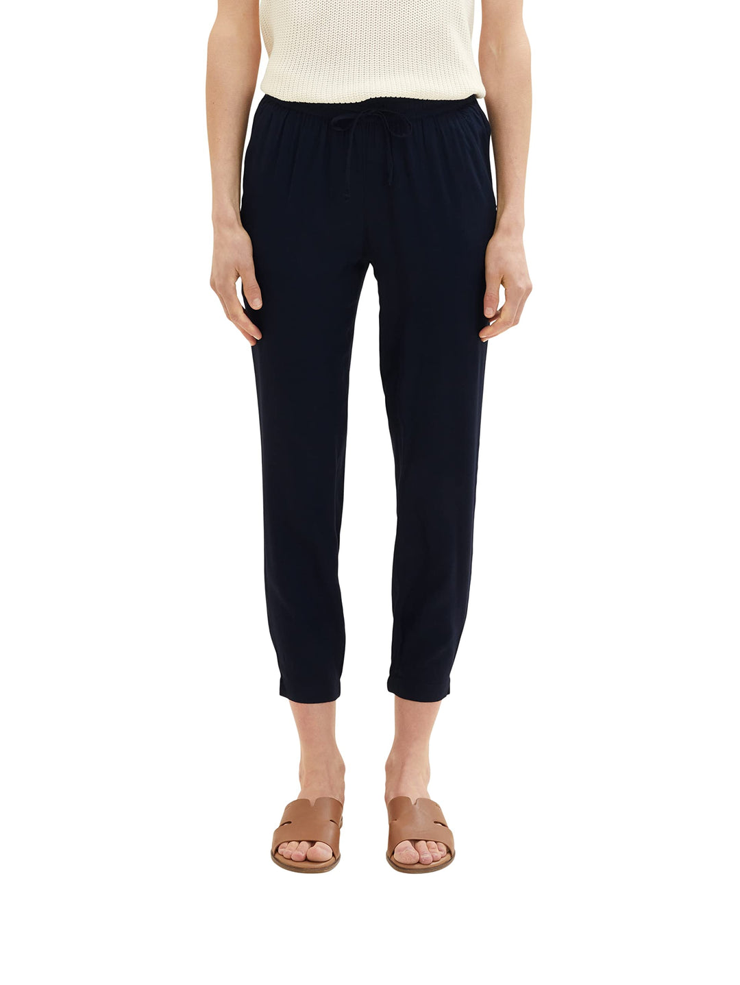 TOM TAILOR Damen Loose Fit Stoffhose 36W / 30L 10668 - Sky Captain Blue, 36W / 30L 10668 - Sky Capta