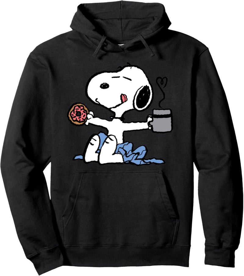 Erdnüsse - Donut Coffee Snoopy Pullover Hoodie