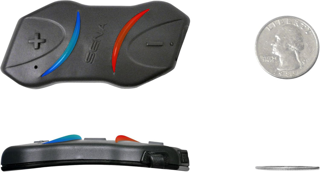 Sena SMH10R extra flaches Bluetooth-Kommunikationssystem für Motorräder und Roller Doppelpack, Doppe