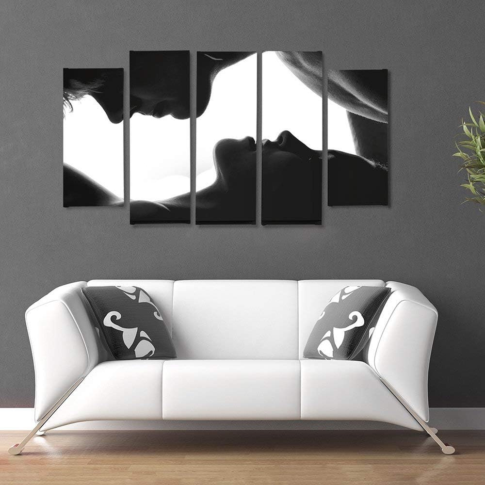 Feeby. Leinwandbild - 5 Teile - Bilder, Wand Bild, Wandbilder, Kunstdruck XXL, 5-Teilig, Typ C, 100x