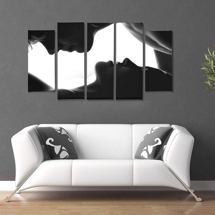 Feeby. Leinwandbild - 5 Teile - Bilder, Wand Bild, Wandbilder, Kunstdruck XXL, 5-Teilig, Typ C, 100x