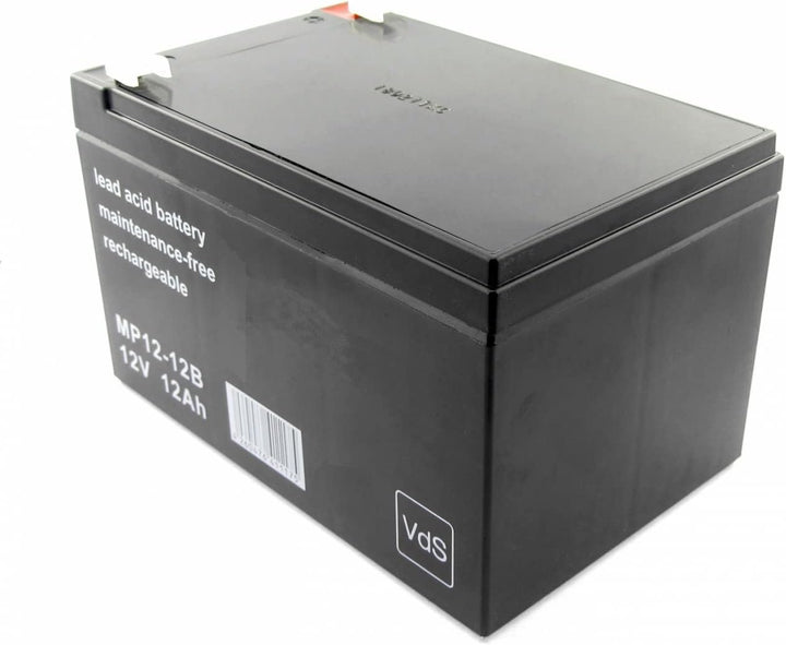 Multipower Blei-Akku 12V / 12Ah MP12-12B, 12V, 12000mAh, Pb