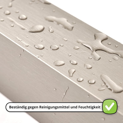 ALUSFERA Möbelfüsse Verstellbar – 8er Set – Schrankfüsse mit Elegantes Design – Füsse für Möbel 40 x