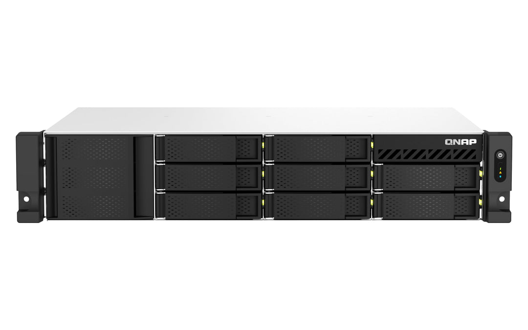 TS-864eU-8G | 8-Bay, Intel Celeron Quad-Core, 1x PCIe Gen3, 2.5 Gigabit, 2U Rackmount NAS