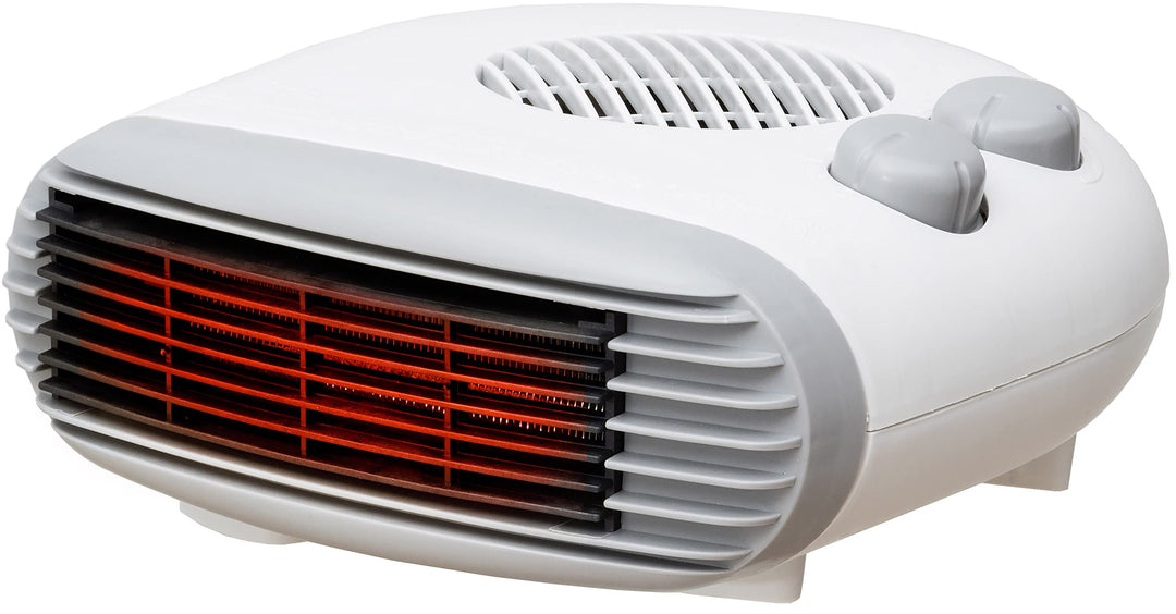 Elektroheizung 2000W LUX13 mobiles Heizgerät Thermoventilator Heizlüfter Elektroheizkörper weiss mob