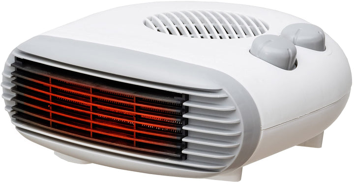 Elektroheizung 2000W LUX13 mobiles Heizgerät Thermoventilator Heizlüfter Elektroheizkörper weiss mob