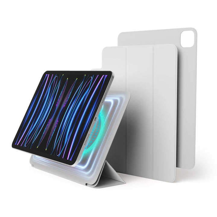elago Magnetisches Folio Hülle Kompatibel mit iPad Pro 11" 6., 5., 4. Generation - Rückwand kann an