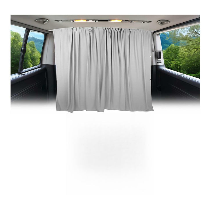 Autogardinen Fahrerhaus Mass Gardinen kompatibel mit VW Caddy L1 L2 Sonnenschutz Grau 130x180 Beige,