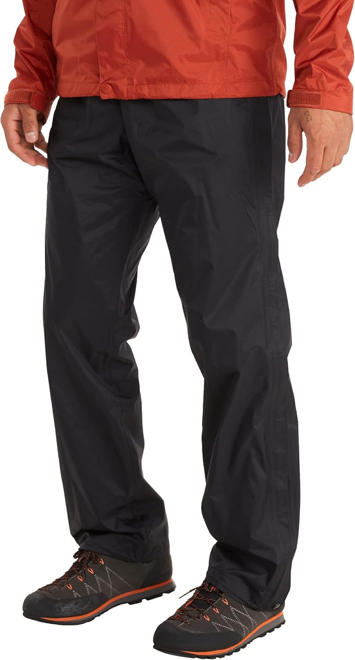 Marmot Herren Hardshell-Regenhose, wasserdicht, Winddicht, atmungsaktiv Precip Eco Full Zip Pant, S