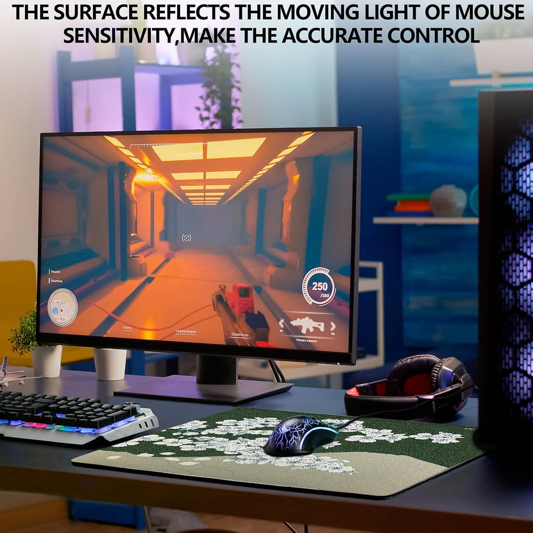 X-Raypad Aqua Control 2 AC2 Sakura Gaming-Mauspad, Ultra-Hochpräzisions-Mauspad mit Perfekter Geschw
