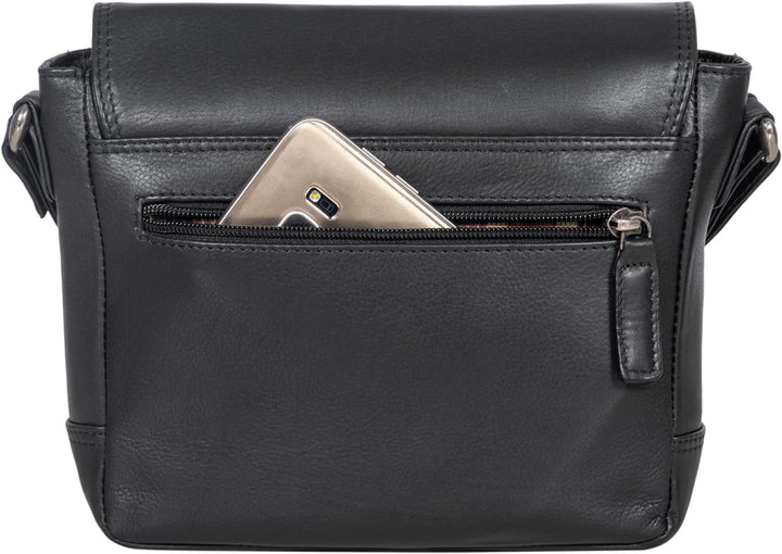 STILORD 'Edith' Lederhandtasche Damen Echtleder Klein Leder Handtasche Schultertasche Umhängetasche
