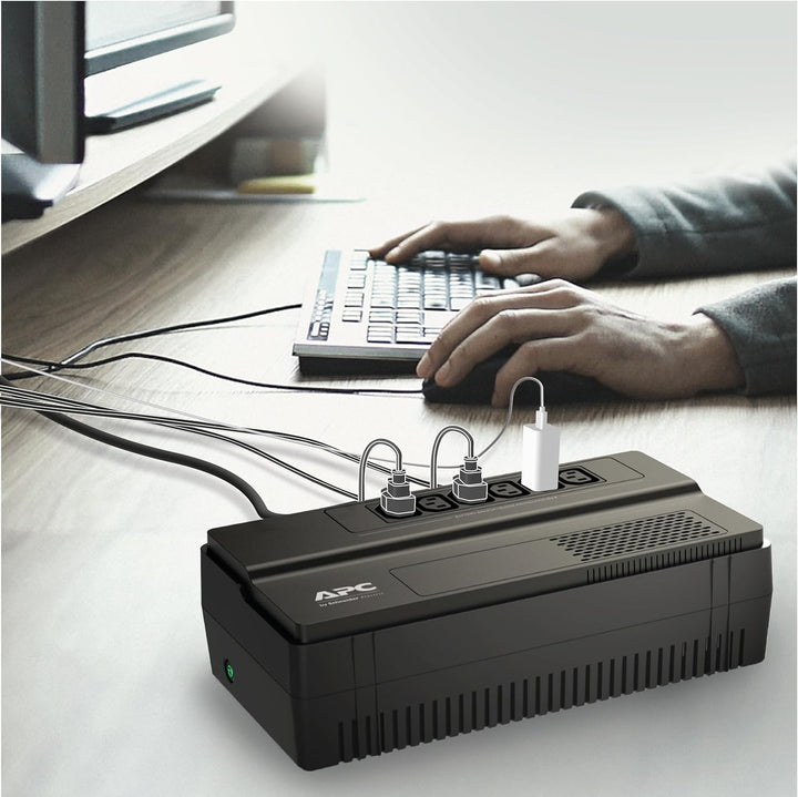 APC Easy-UPS BV - BV650I - Unterbrechungsfreie Stromversorgung 650VA (AVR, 6 IEC Ausgänge) 650 VA /3