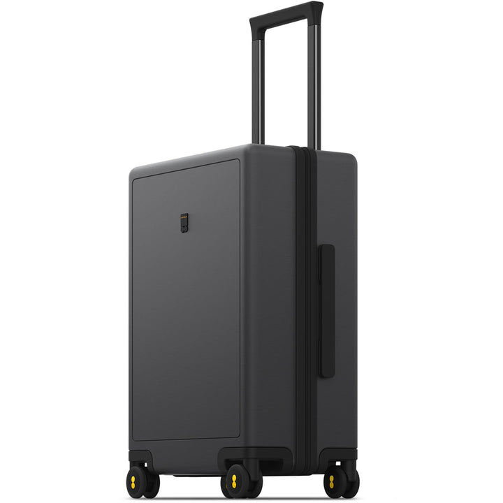 LEVEL8 Koffer Trolley, Rollkoffer Reisekoffer Hartschalen 4 Rollen, Spinner Handgepäck,TSA, 100% PC,