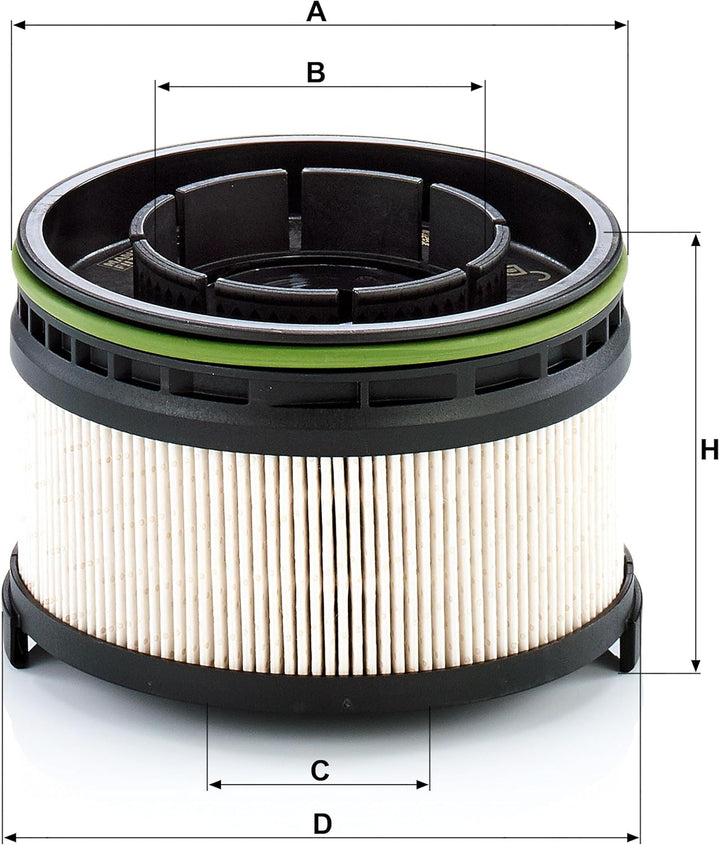 MANN-FILTER PU 11 002 z KIT - Kraftstofffilter Satz mit Dichtung / Dichtungssatz Kraftstofffilter –
