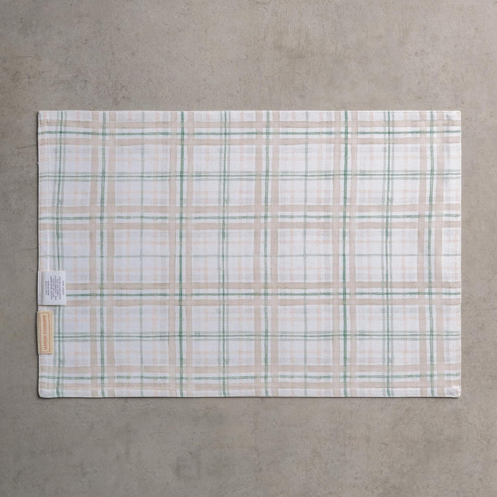 Maison d' Hermine Tischset, 100% Baumwollstoff Set mit 4, dekorative, waschbare Oster-Tischsets für