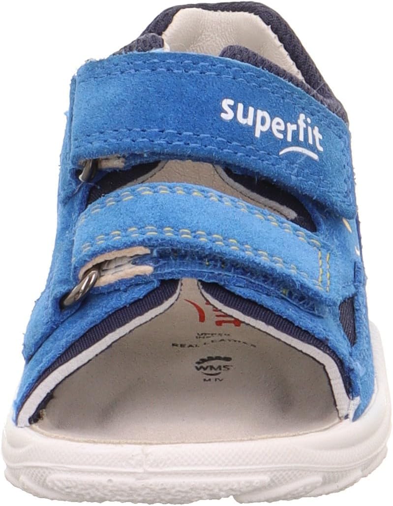 Superfit Jungen Flow Sandale 19 EU Weit Blau 8020, 19 EU Weit Blau 8020