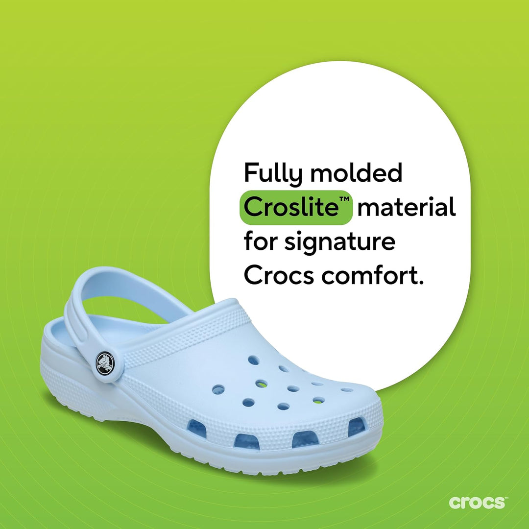 Crocs Unisex Classic Clog 36/37 EU Blue Frost, 36/37 EU Blue Frost
