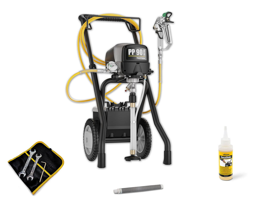 WAGNER Airless Farbsprühsystem Power Painter 90 Extra Spraypack HEA auf