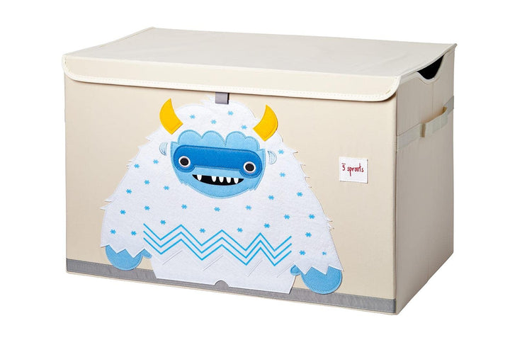 3 Sprouts Spielzeugkiste mit Deckel – Aufbewahrungsbox für Kinderzimmer, Spielzeugbox für Kinder, Sp