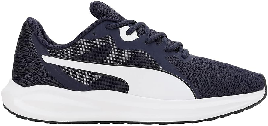PUMA Herren Twitch Runner Fresh Strassen-Laufschuh 40 EU Puma Navy Puma White, 40 EU Puma Navy Puma