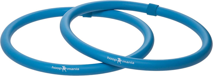 HOOPOMANIA Arm Hoop [2-teilig] Arm Hula Hoop zum Winkearme trainieren mit Schaumstoff Hellblau, Hell