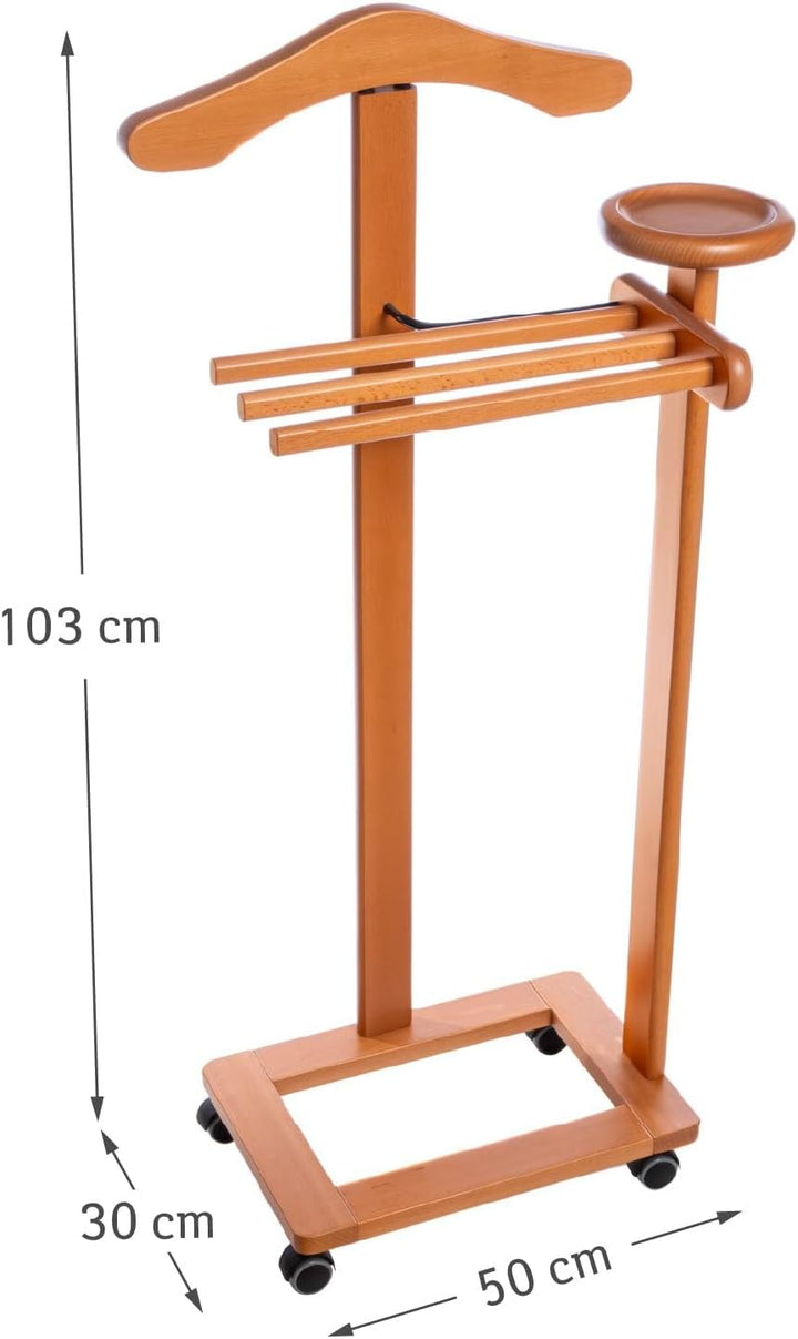 Tatkraft Lord - Stummer Diener, Herrendiener modern, Stummer Diener Modern, Jackenständer, Rollgarde
