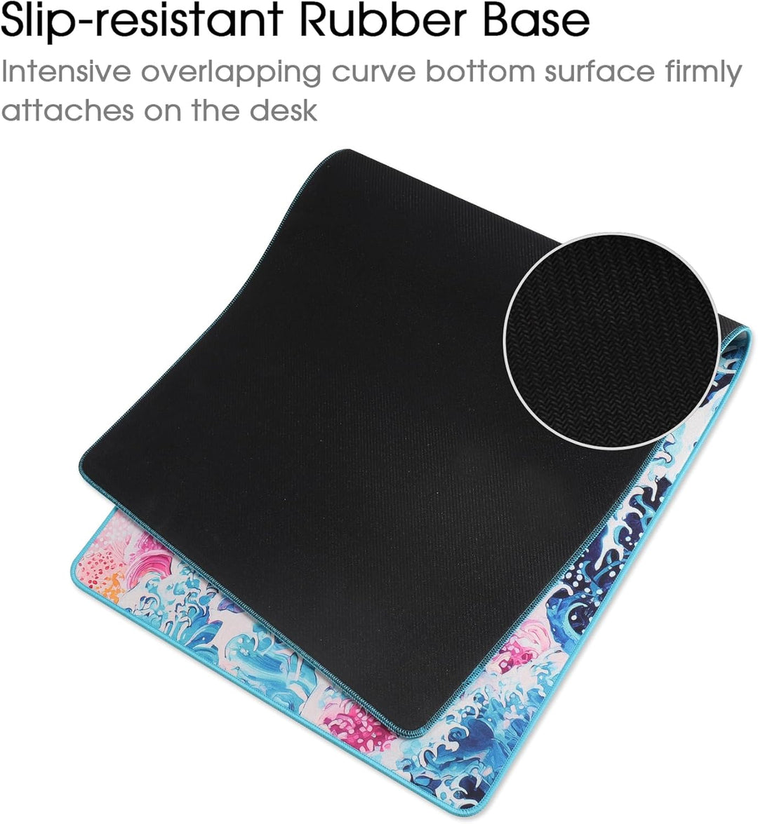 Gaming-Mauspad/Mauspad 890 x 400 x 4 mm XXL Mauspad Tischunterlage grosse Grösse verbesserte Präzisi