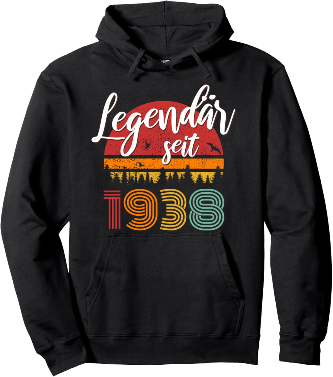 86. Geburtstag Mann Frau 86 Jahre 1938 Deko Lustig Geschenk Pullover Hoodie
