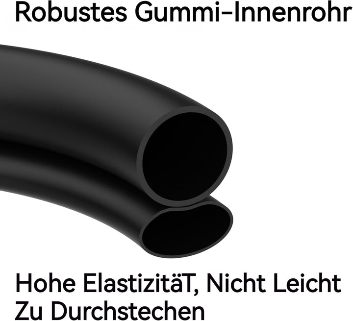RUTU 10x2.125 Reifen- und Schlauchset für selbstausgleichenden Elektroroller, Dreirad, Kinderwagen,