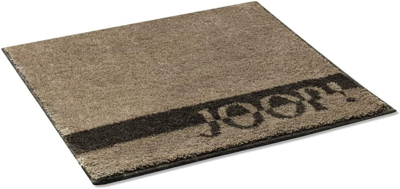 Joop! Badteppich Logo Stripes Farbe Sand Grösse 70 x 120 cm