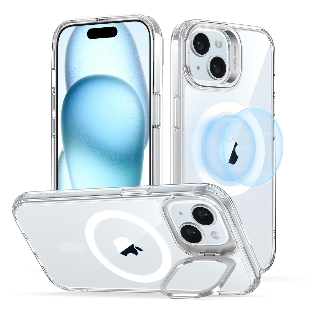 ESR für iPhone 15 Hülle Kompatibel mit MagSafe, Zertifizierte Militärschutz Handyhülle iPhone 15 Cas