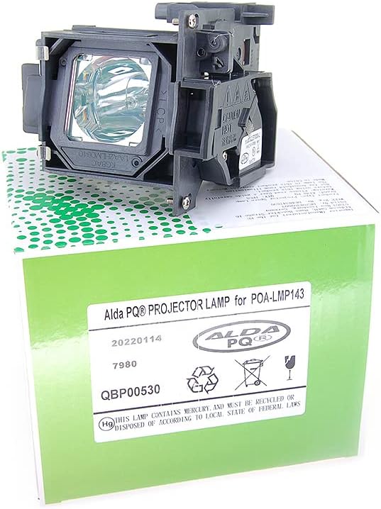 Alda PQ-Premium, Beamerlampe / Ersatzlampe kompatibel mit 610-351-3744, LMP143 für SANYO PDG-DWL2500