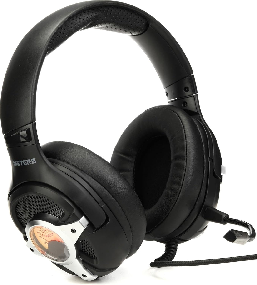 Meters Level-Up Silver VU-Meter Gaming Kopfhörer