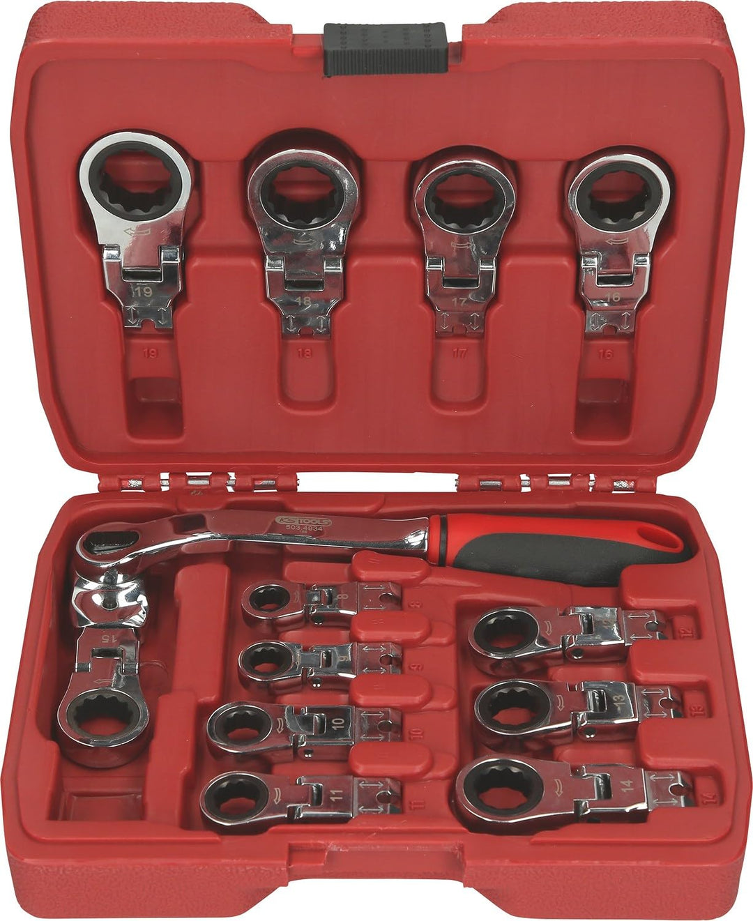KS Tools 503.4820 Ratschenringschlüssel-Satz, 13-tlg.