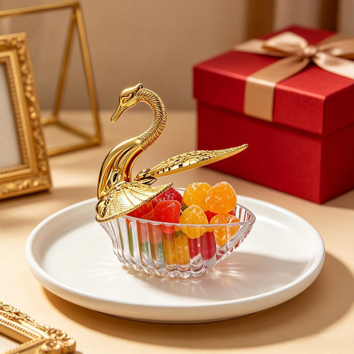 Angoily 24Pcs Candy Boxen für Hochzeiten Kleiner Schwan Form Geschenk Boxen Hochzeit Gastgeschenke B