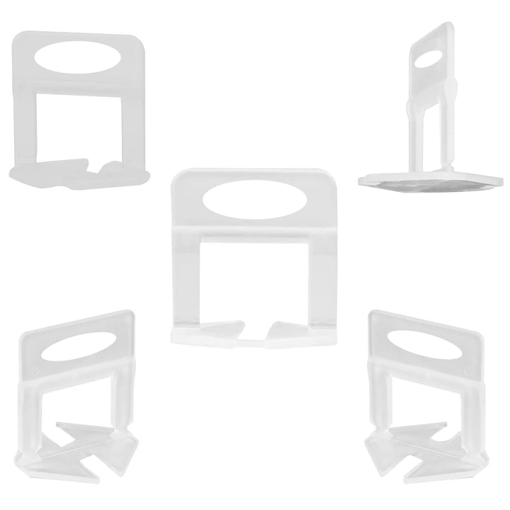 300 Stück Fliesenverlegehilfe, Fliesen nivelliersystem 1mm, Zuglaschen für Fliesen (1mm-Fliesenkeile